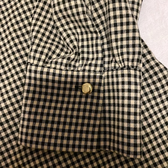 Zara Collared Plaid Mini Dress - Picture 4 of 5